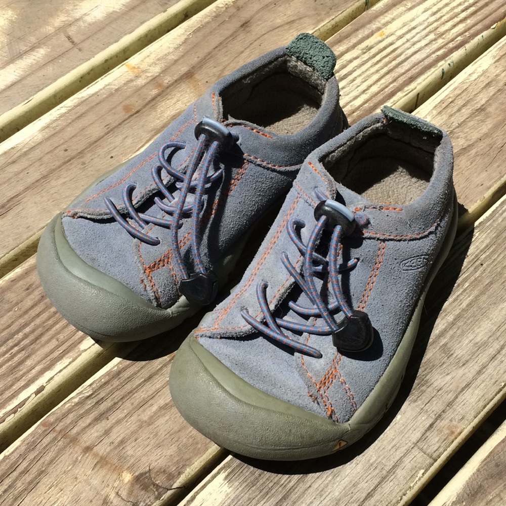 Keen Baby Blue Suede Walking Shoe 10